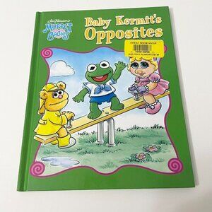 2004 Muppet Babies Baby Kermits Opposites Jim Henson Book